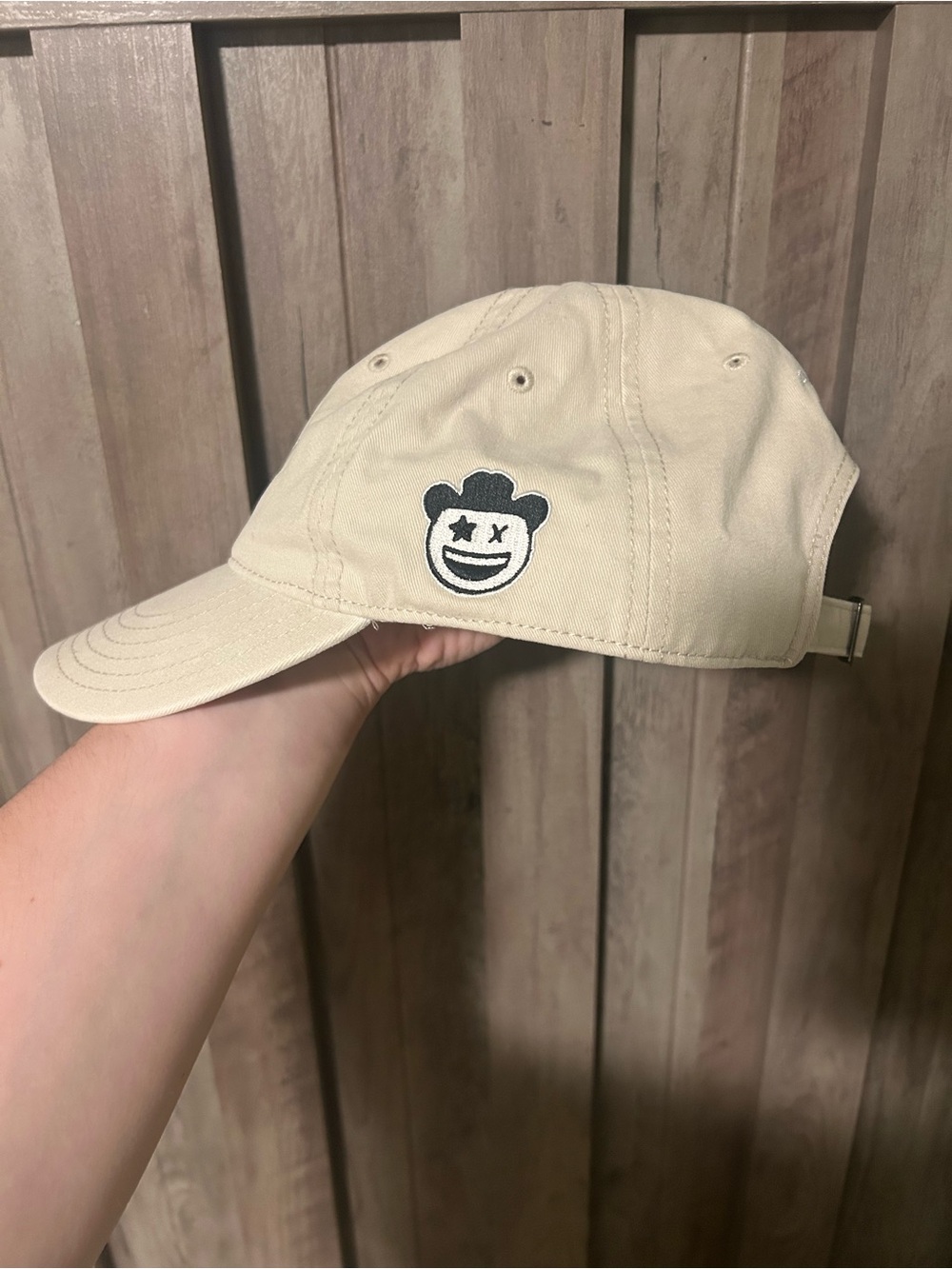 Ariat Giddy Up Embroidered Baseball Cap - Cream - Picture 2 of 4